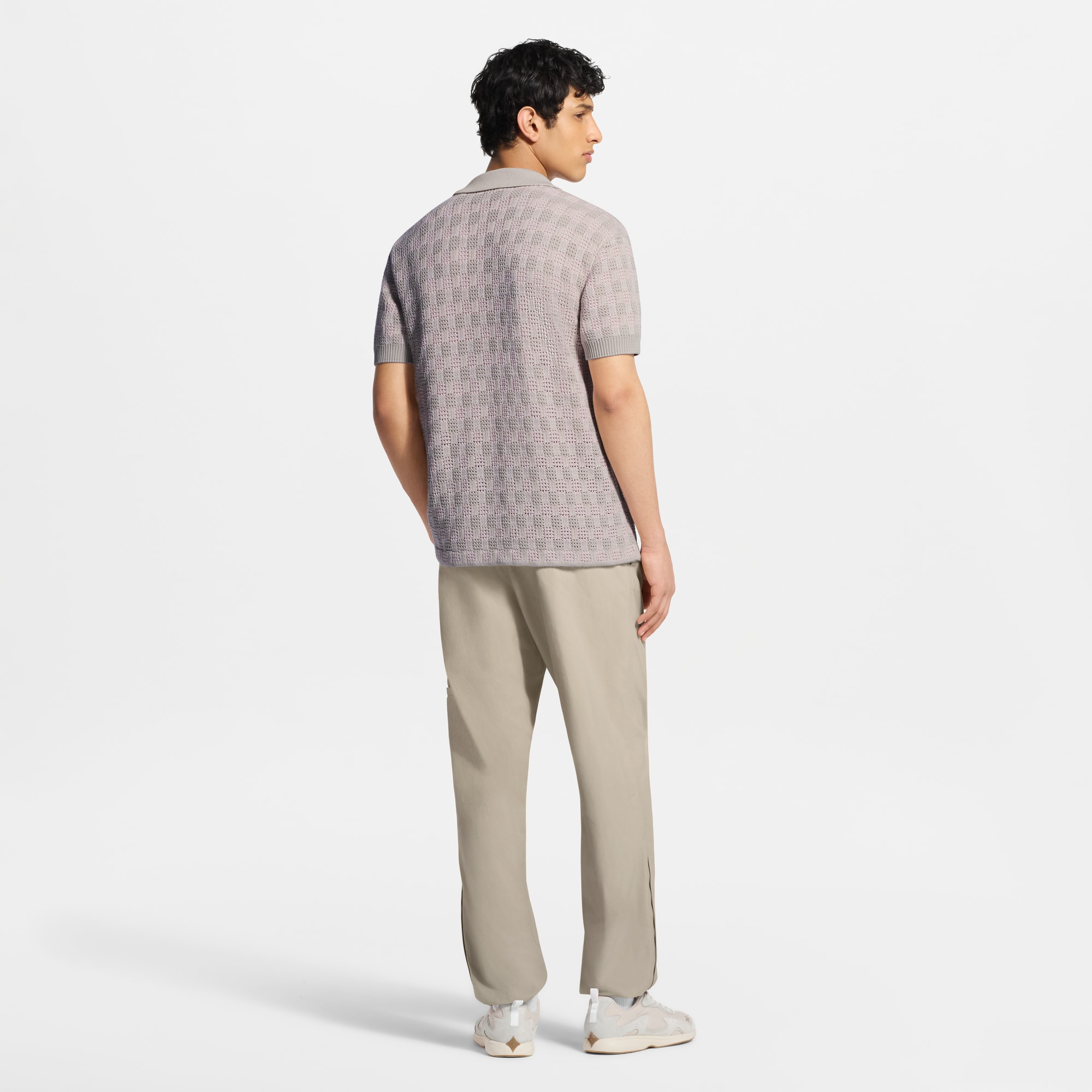 Louis Vuitton グラフィックジャカード ショートスリーブ シャツ